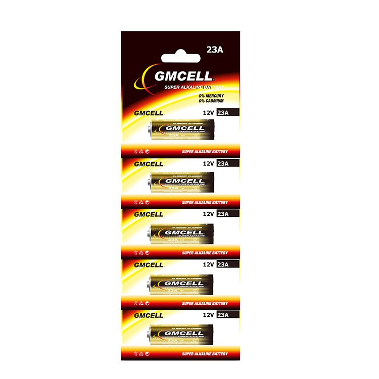 GMCELL 23A 12V Alkaline Battery Super Alkaline Dry Battery for Radios or Remotes